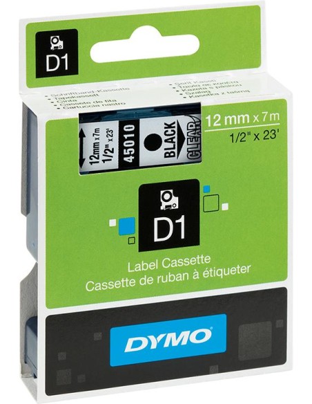 CINTA DYMO D1, 12 MM